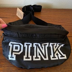 VICTORIA Secret Pink Convertible Backpack/ Fanny pack NWT